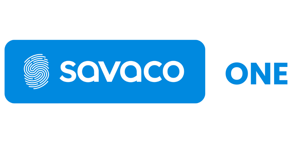 Logo Savaco One Blauw Zonder Baseline